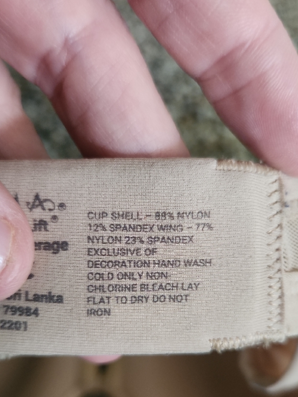 Soma Lightest Lift Perfect Coverage Underwire Bra, 36C - Picture 3 of 4